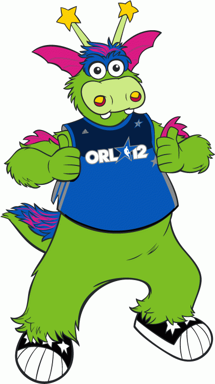 NBA All-Star Game 2012 Mascot Logo t shirts iron on transfers